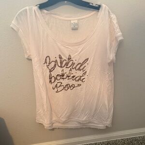 LC Lauren Conrad Pink Cinderella Tee